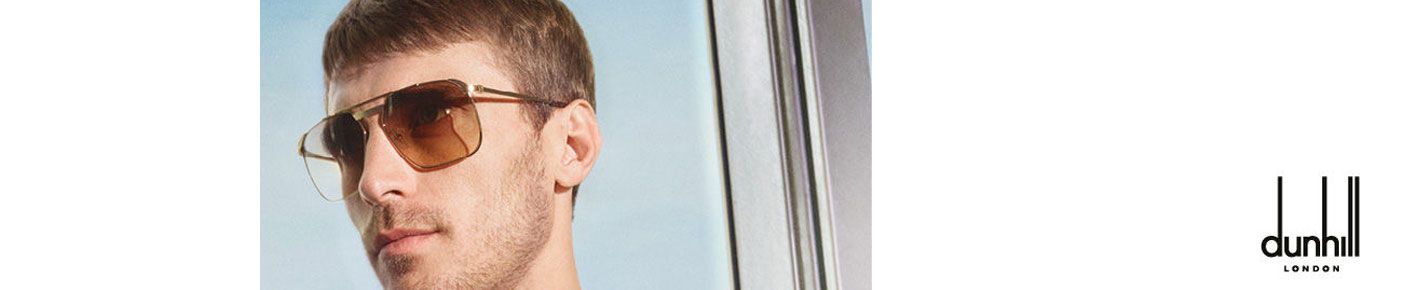 Dunhill London designer sunglassess desktop banner