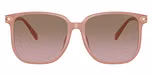 Milky Buff / Brown Rose Gradient