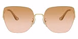 Shiny Light Gold / Peach Blush Gradient