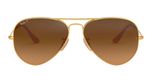 MATTE ARISTA / gold / crystal brown gradient polarized (Polarized)