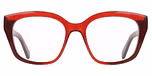 TRANSPARENT RED / DARK RED
