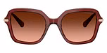 Transparent Burgundy / Red / Pink Gradient Grey