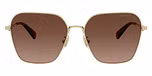 Shiny Light Gold / Brown Gradient Polarized