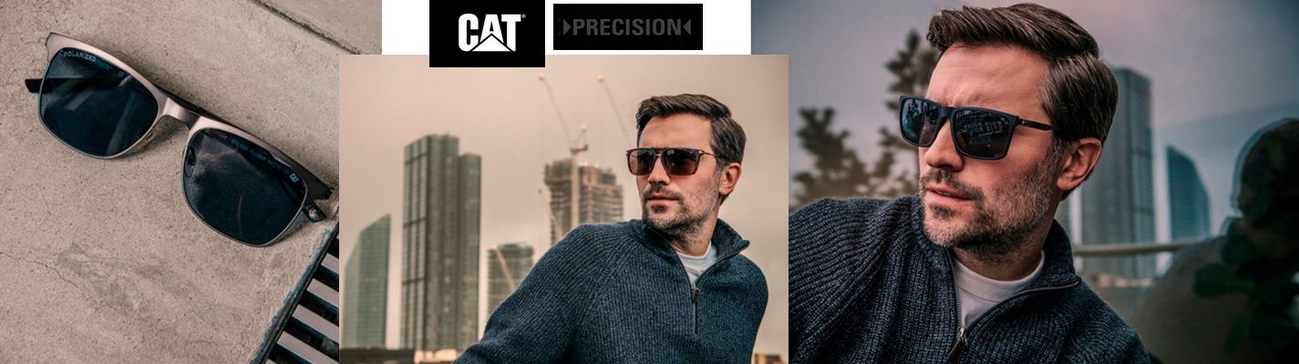 CAT Precision designer sunglassess desktop banner