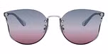 Shiny Silver / Blue Purple Pink Gradient