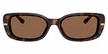 Dark Tortoise / Dark Brown Solid