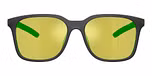 Black Transparent / Yellow