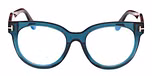 SHINY LIGHT BLUE / COLOURED HAVANA