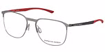 DARK GREY / DARK RED