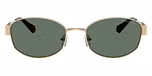 Light Gold / Gold / Green Solid