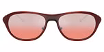 Shiny brushed burgundy red / Gradient red