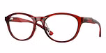 POLISHED TRANSPARENT BRICK RED / red