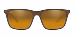 MATTE BROWN / brown / brown mirror gold polarized