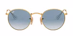 ARISTA / gold / crystal clear gradient blue