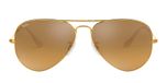 ARISTA / gold / crystal brown mirror gradient grey