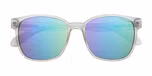 Grey crystal Pastel oil slick mirror (Cat 3)