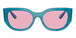 Transparent Pearl Green / Green / Violet