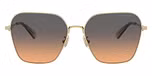 Shiny Light Gold / Smokey Peach Gradient