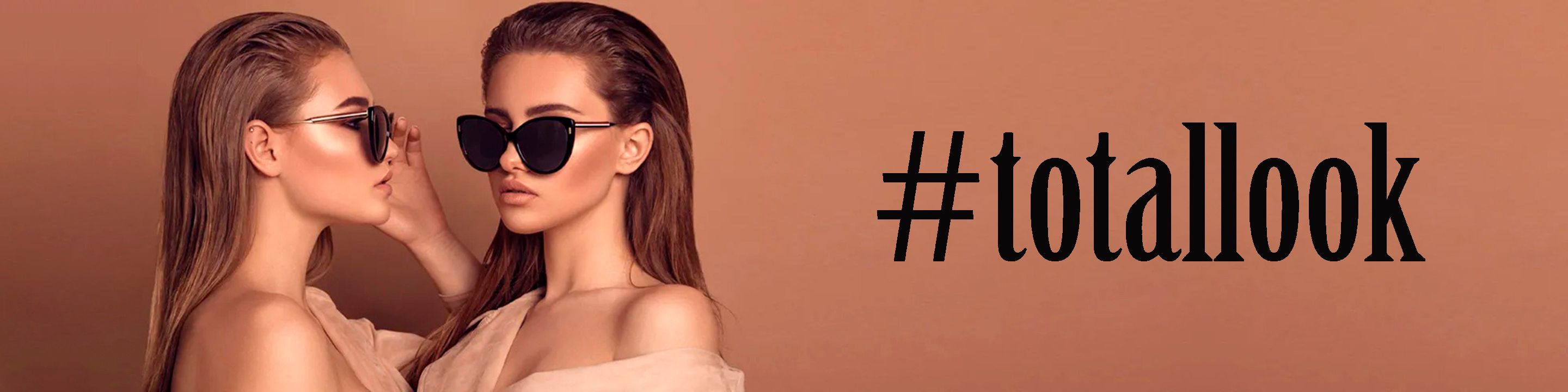 Occhiali da sole firmati #totallook desktop banner