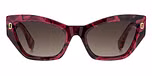 MARBLE BURGUNDY / BROWN SHADED