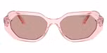 Transparent Pink / Pink / Light Purple Brown