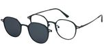 Black with Grey Clip-on