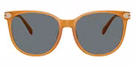 Milky Amber / Grey Solid