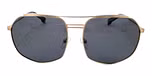 Matt gold / Polarized Grey color UV400 protection lenses