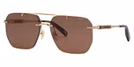 SHINY ROSE GOLD / BROWN