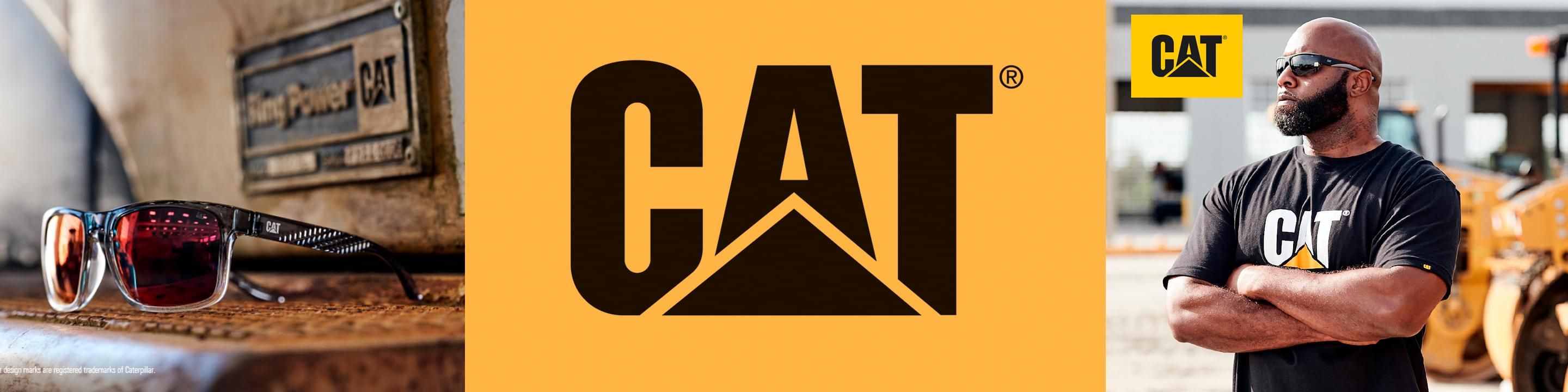 CAT designer sunglassess desktop banner