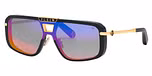 MATT/SANDBLASTED BLACK/SMOKE/MIRROR RAINBOW