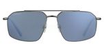 Shiny Dark Gunmetal / Mineral Polarized 555nm Blue