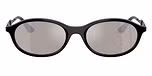 Black / Black / Light Grey Mirror Silver