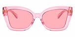 Transparent Bright Pink / Pink Solid