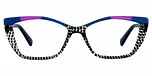 Navy / Violet / Pattern