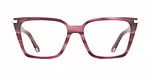 TRANSPARENT STRIPED BURGUNDY