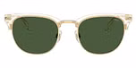 Shiny Transparent Light Yellow / Dark Green