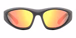 MATTE BLACK RED / RED MULTILAYER POLARIZED