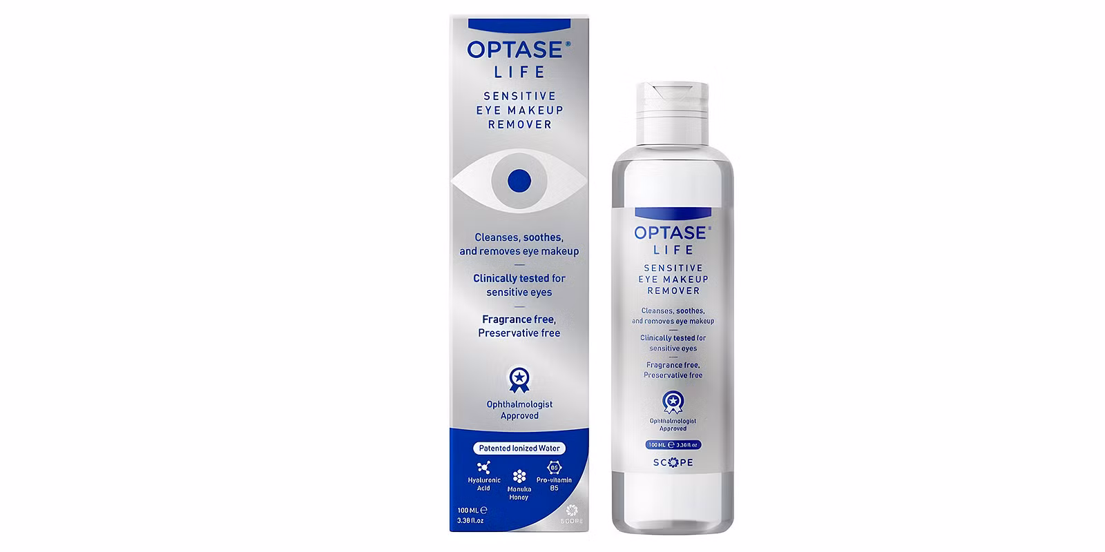 Optase Life Sensitive Eye Makeup Remover