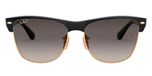 DEMI GLOSS BLACK / black / crystal grey gradient dark grey polarized