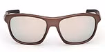 Matte Dark Brown / Matte Dark Brown / brown mirror