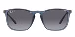 TRANSPARENT BLUE / blue / grey gradient polarized
