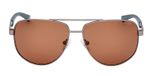 MATTE GUNMETAL / MATTE GUNMETAL / BROWN POLARIZED