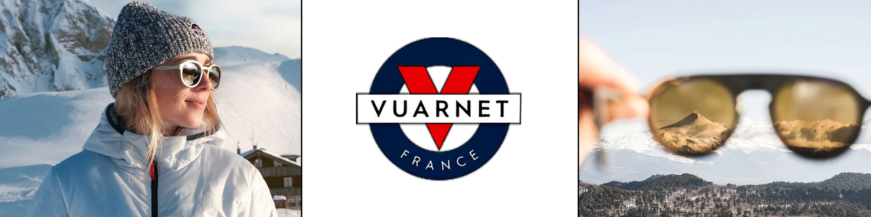 Vuarnet designer sunglassess desktop banner