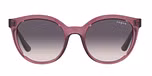 TRANSPARENT PURPLE / purple/reddish / pink gradient dark grey