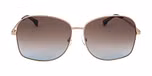 Matt japanese gold / Brown / blue lens