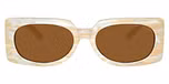Ivory Horn / Amber Solid
