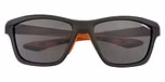 Matte Green Crystal / Orange with Polarized Solid Smoke Lenses