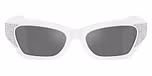 Solid White / White / Grey Mirror Black