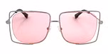 Silver / Pink color UV400 protection lenses